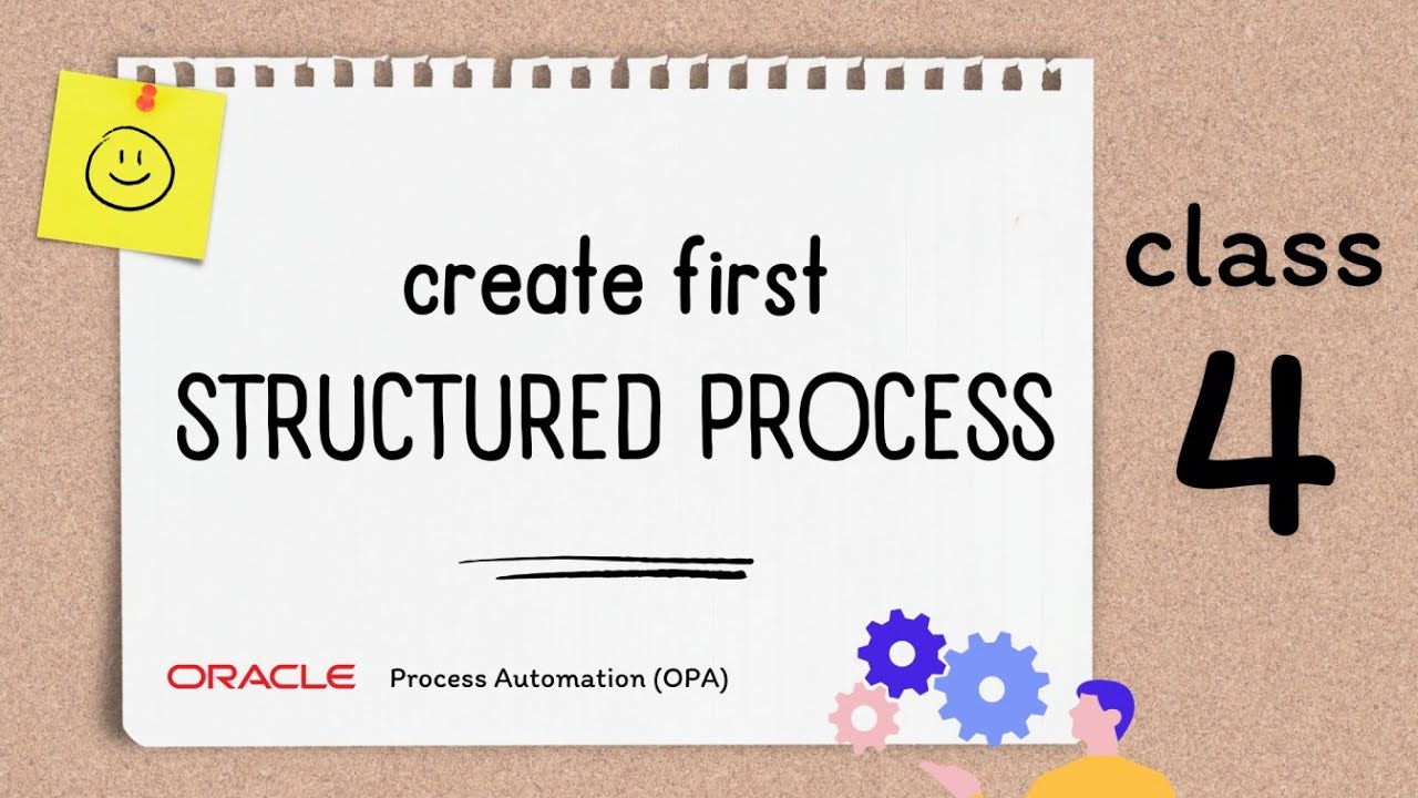OPA 4, Create your first structured process in Oracle Process Automation instance, OPA first app