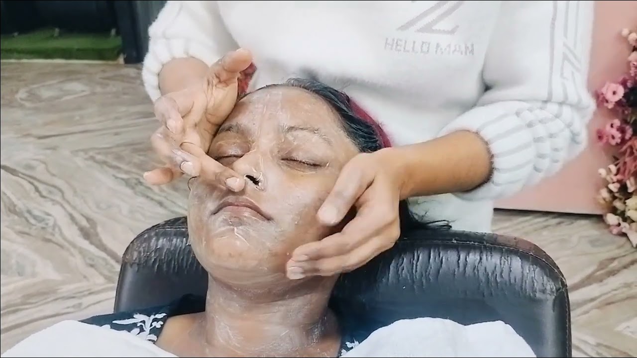 Facial karna sikhe #Rinki makeover magic 🪄