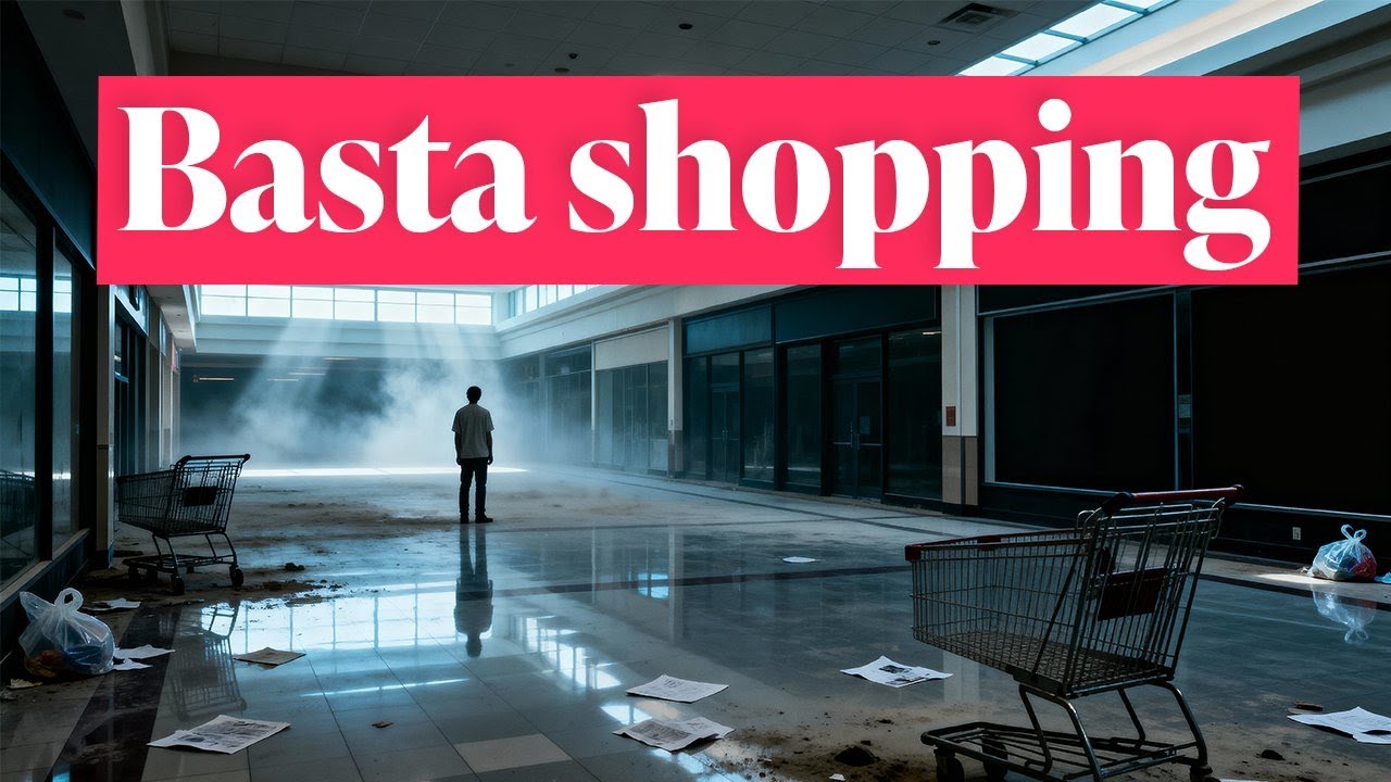 Cosa succederebbe se smettessimo tutti di fare shopping?