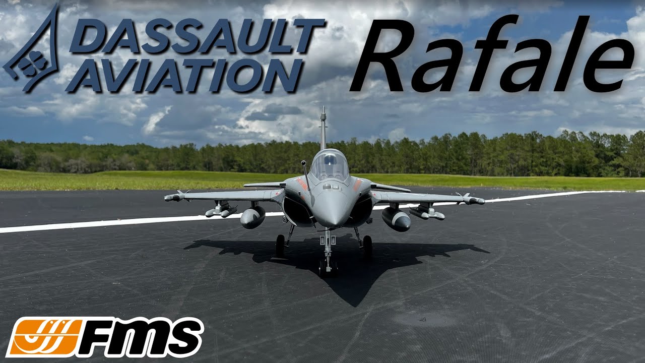 FMS EDF Jet 64mm Rafale with Reflex V2