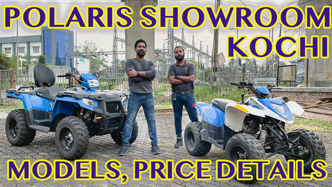 Polaris Adventure Quad bikes and Indian Motorcycles Prices in kerala.