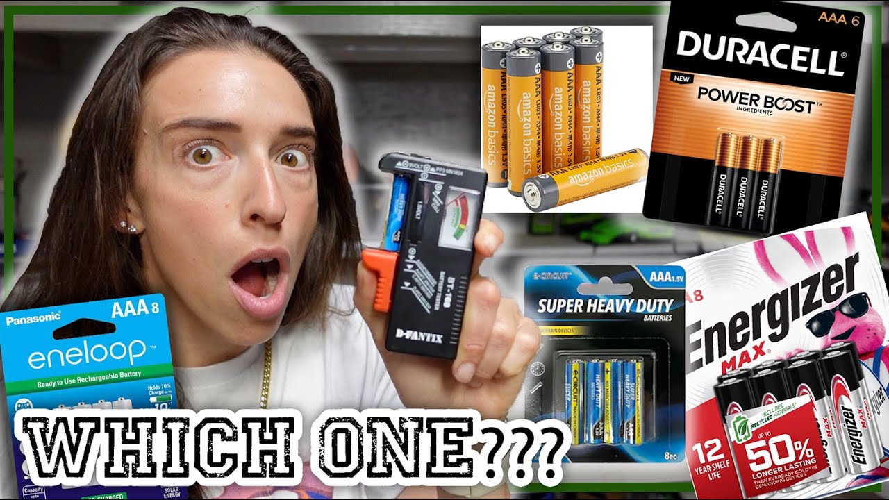 Testing and Comparing Batteries Brands!