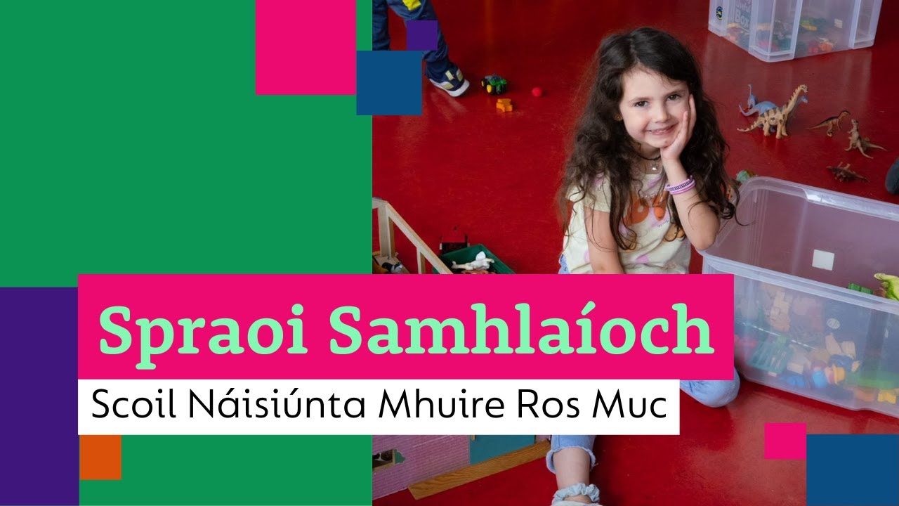 Spraoi Samhlaíoch | Scoil Náisiúnta Mhuire Ros Muc | Cruinniú na nÓg2023