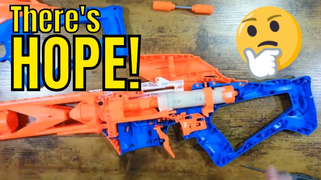 Nerf N-Series Pinpoint Blaster Internals (There's hope)
