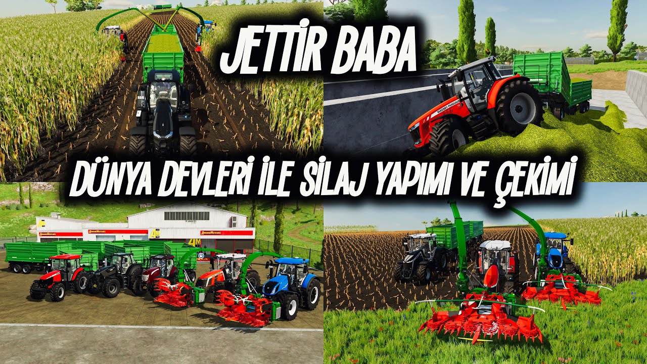 600 TON SİLAJ YAPIMI 6 TRAKTÖR İLE|MASSEYİ BATIRDIK|MF8S|DEUTZ-FAHR|MCCORMİCK|NEWHOLLAND|TÜMOSAN9115