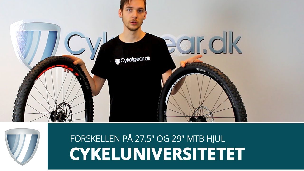 Forskellen på 27,5 og 29 tommer MTB hjul