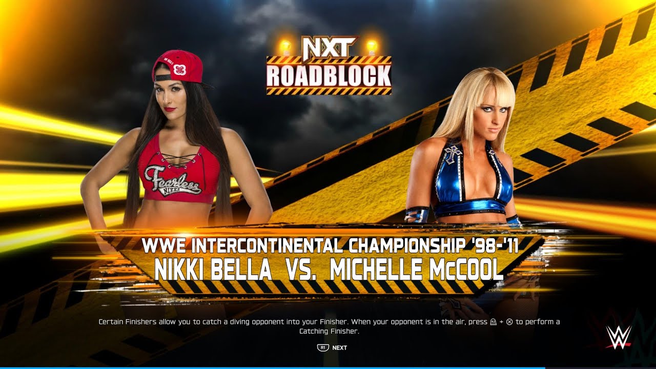 Michelle MCcool vs Nikki Bella