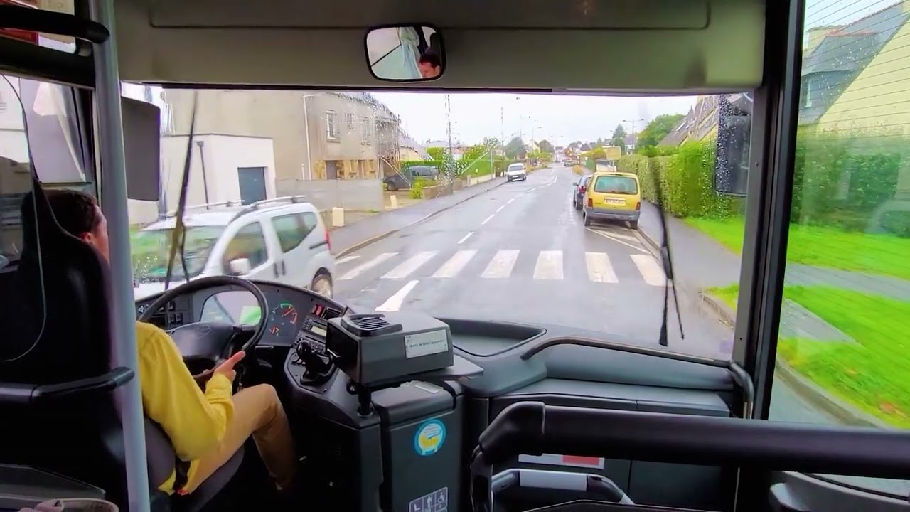 Spot Réseau BreizhGo SETRA 416UL Carmarthen vers Dépôt