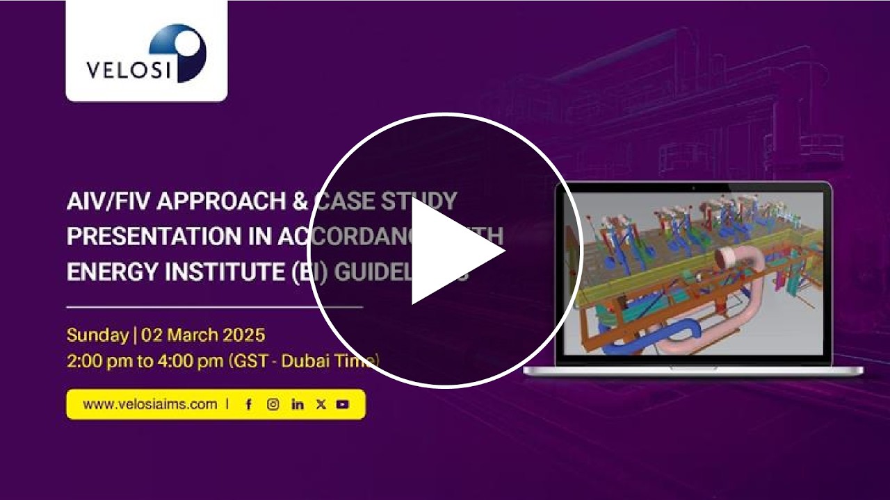 AIV/FIV Approach & Case Study Presentation per Energy Institute (EI) Guidelines - Webinar