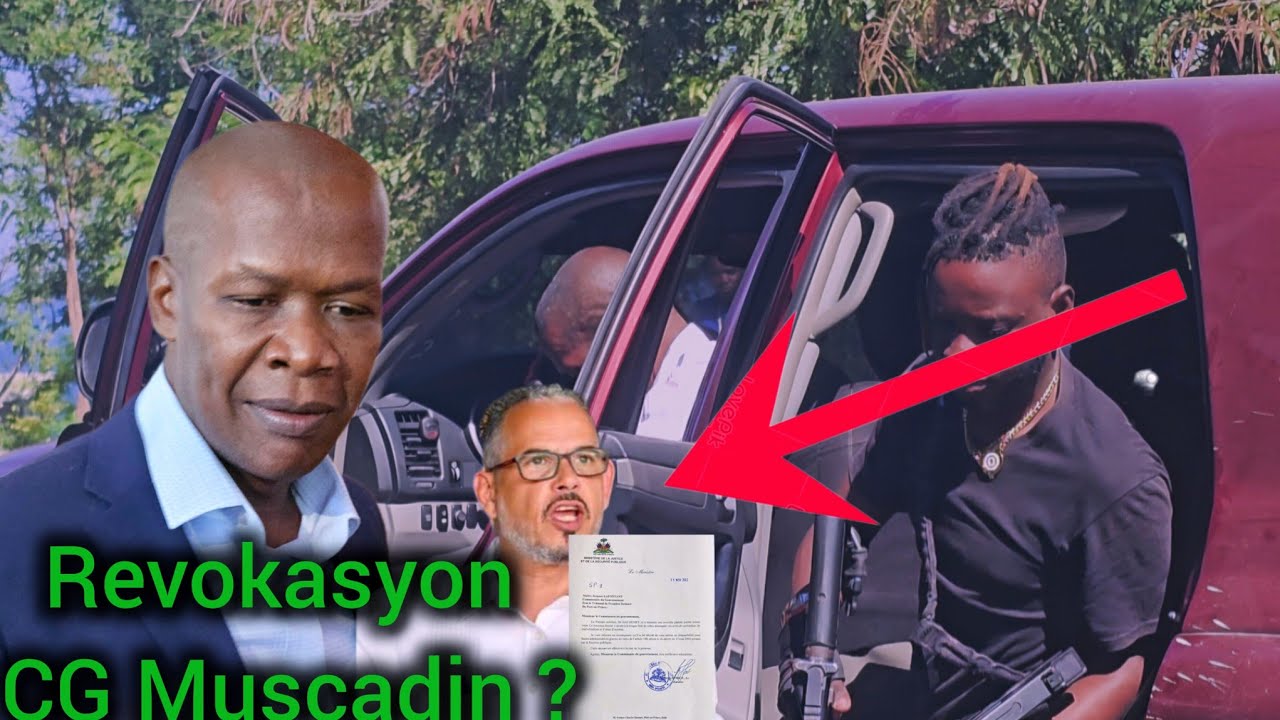 Komisè Muscadin kontinye ap Frape, Pm Alix Didier Fils Aimé vle revoke ou transfere CG Muscadin 