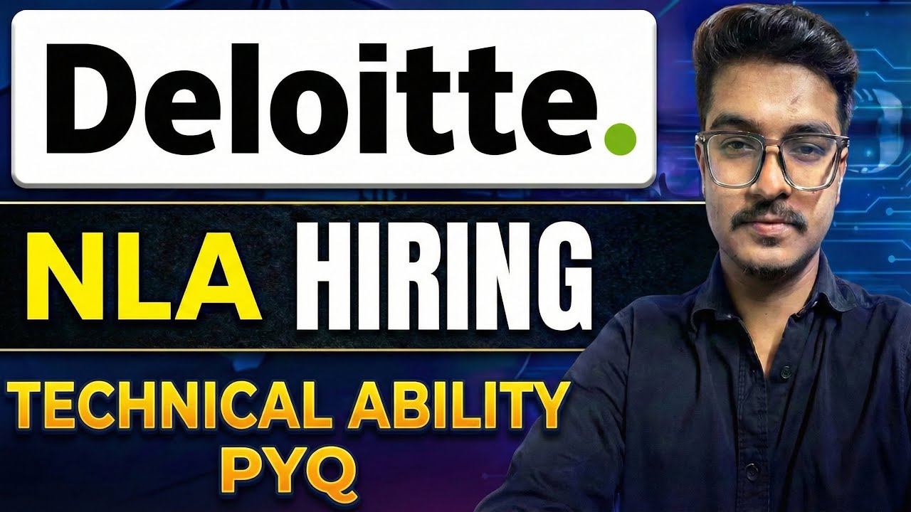 Deloitte NLA 2026 Technical Ability Questions | Repeated Technical Questions