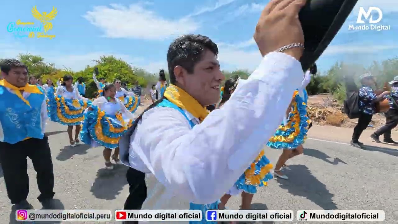 🥁🌊 Presentación de la COMPARSA COMERCIAL DE TALABAYA en LOS PALOS – Carnaval Playero Tacna 2026 💃🎶