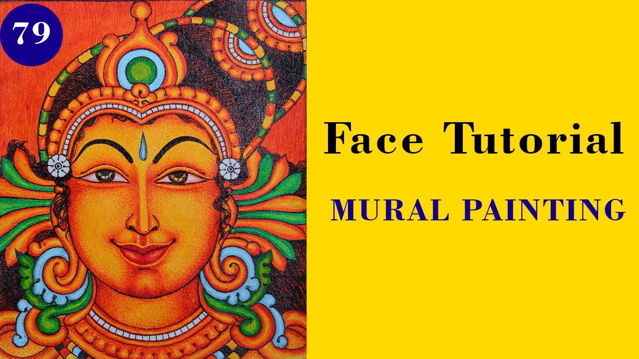 FACE MURAL PAINTING TUTORIAL | MURAL ||