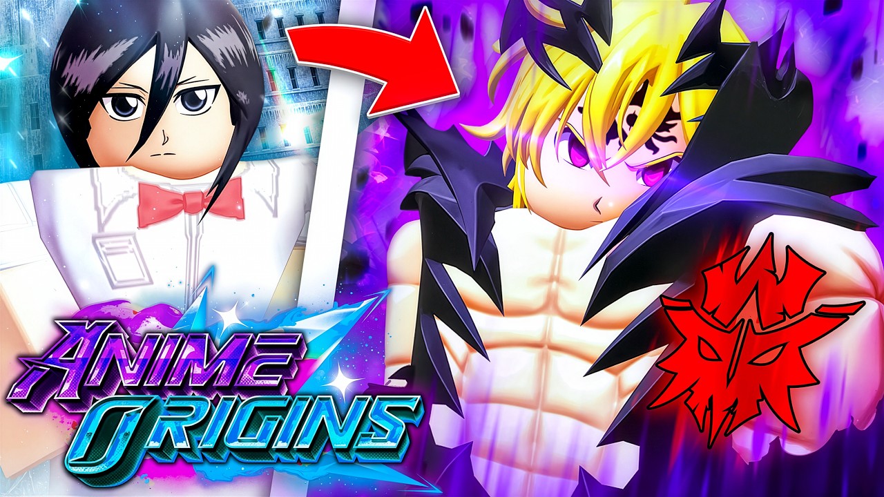 Я прошел путь от НУБА до ПРО в Anime Origins!