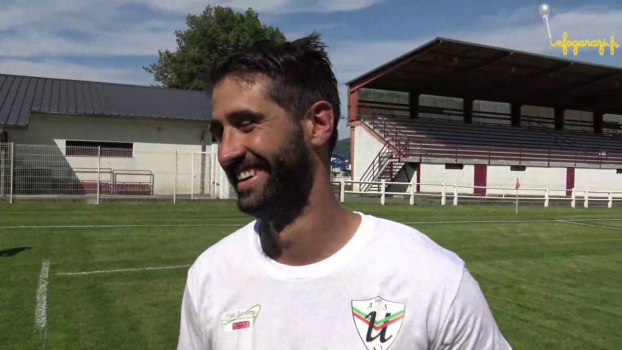 Urrugne , jour de finale avec les joueurs.