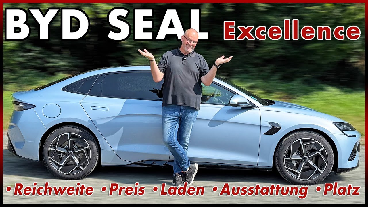 BYD Seal - Wie gut ist die Tesla Model 3 Alternative wirklich? Probefahrt Test Review Deutsch 2025