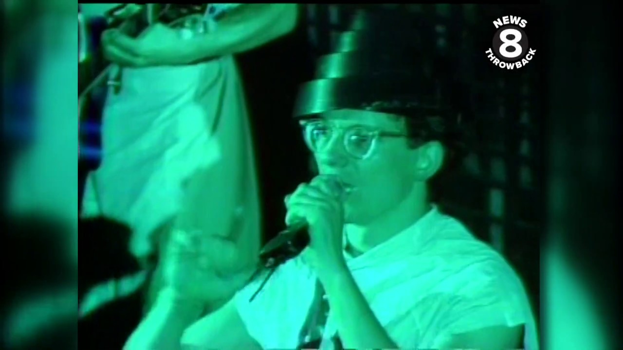 Devo concert at The California Theatre in San Diego 1980