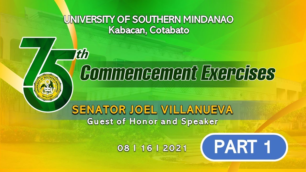 2021 USM Graduation: Program Proper Part 1