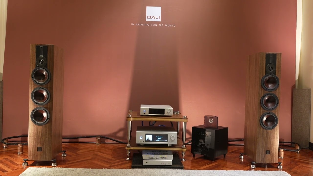TAA 2024 - DALI RUBIKORE 8 / Aurender AP20, A1000 / Montaudio Manuka MR, Cables