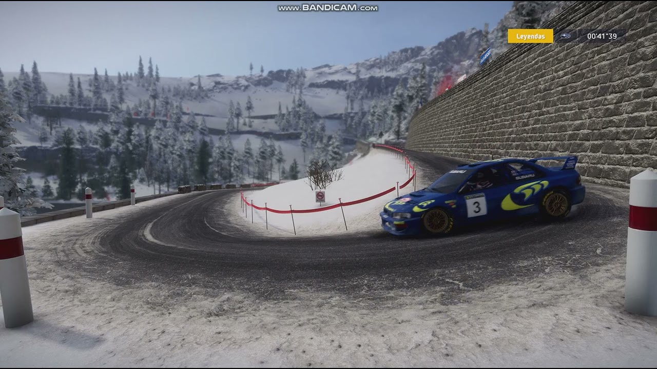 MONTECARLO SHAKEDOWN SUBARU IMPREZA 22B  WRC GENERATIONS