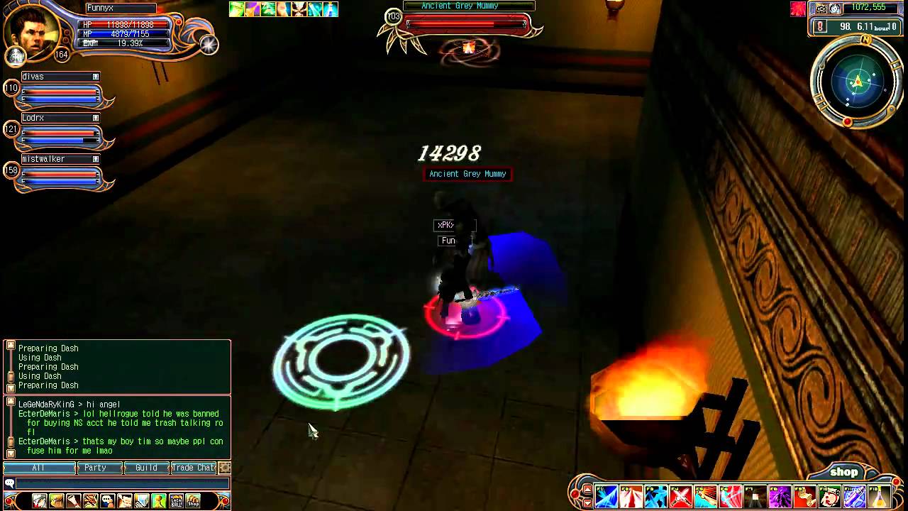 Last Chaos USA Katar Aeria Games Rox!!!! (Funnyx 164 lvl 80%cast  and Lodrx 121/122lvl