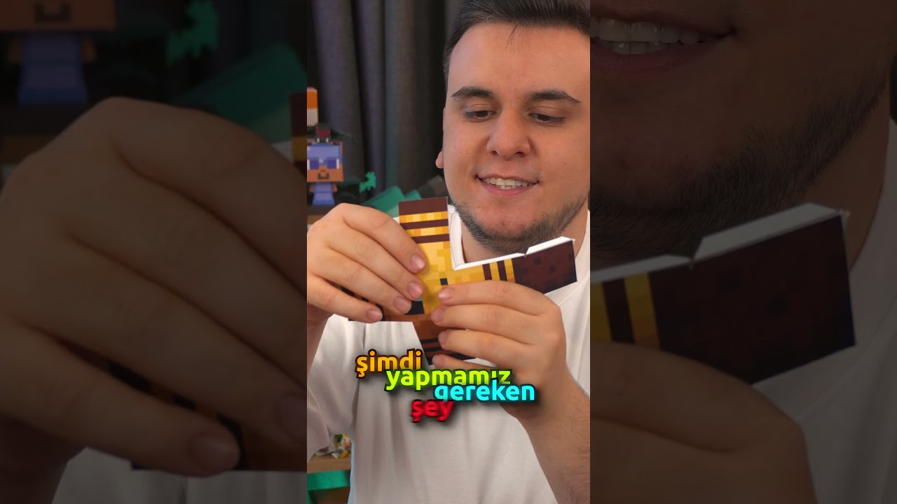 Minecraft ARISINI GER&Ccedil;EK HAYATTA YAPTIM!