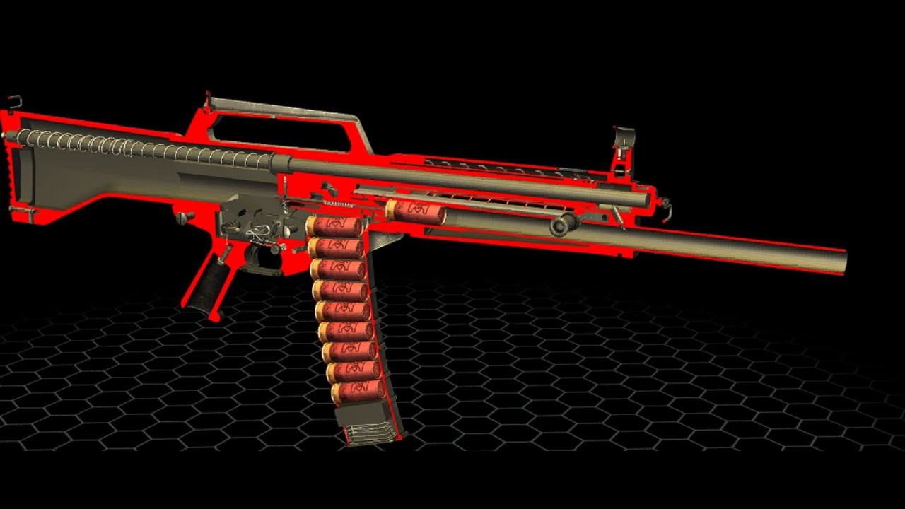World of Guns: Gun Disassembly #Daewoo USAS-12