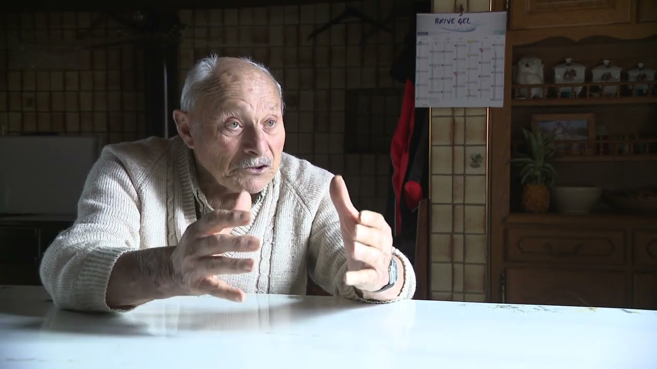 Paroles d'anciens :  Albert Borie, un agriculteur corrézien à la retraite.