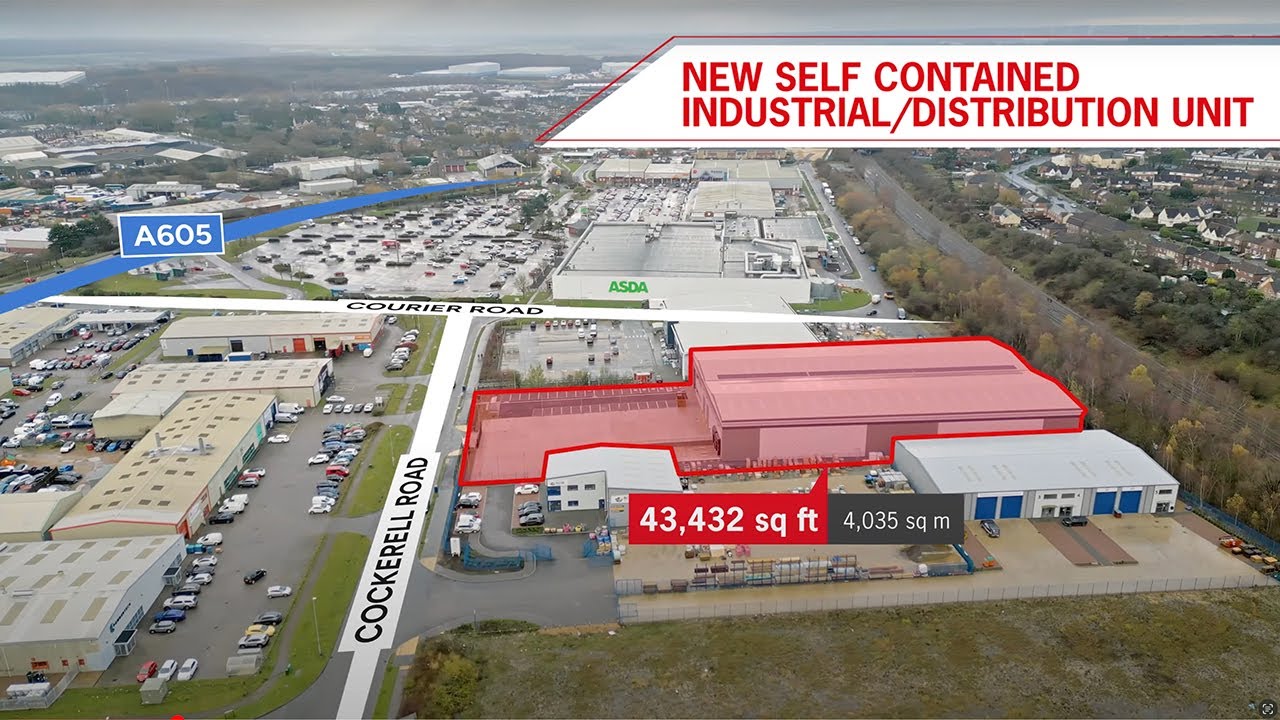 Industrial Unit in Corby for Leftfield Logistics NN17 5AT