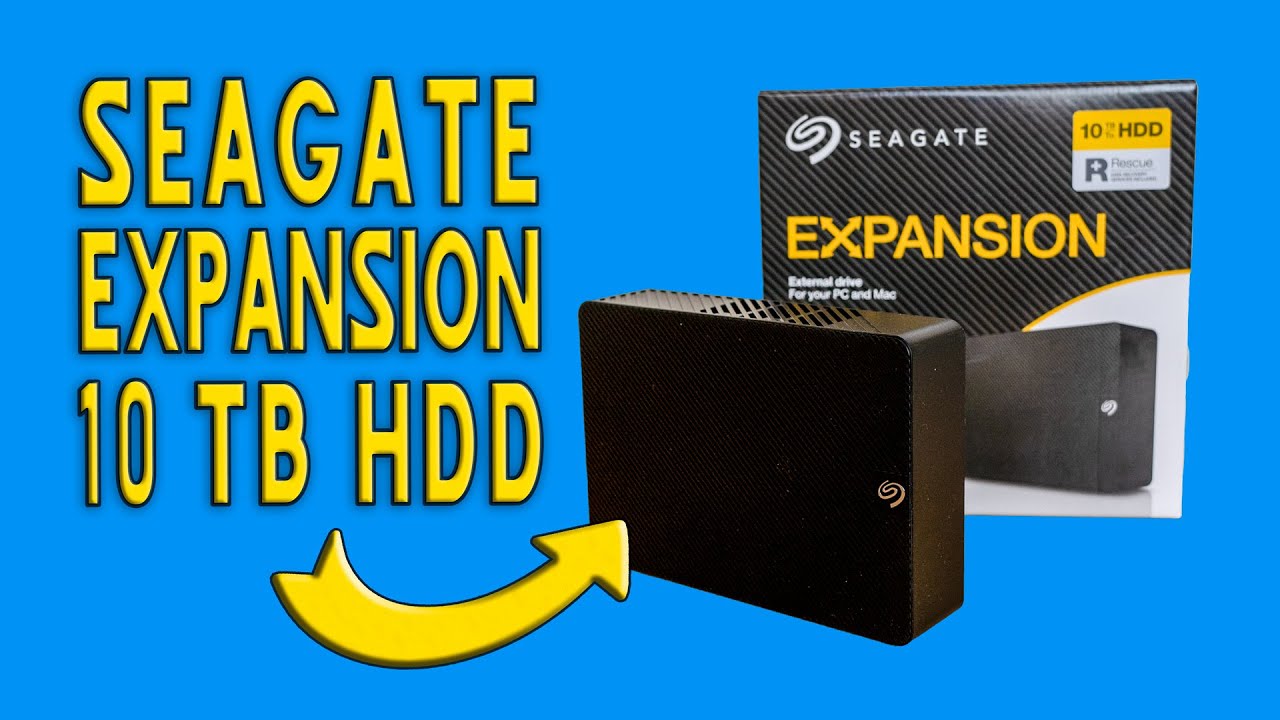 Is the Seagate 10TB HDD Worth It? Unboxing and First Impressions