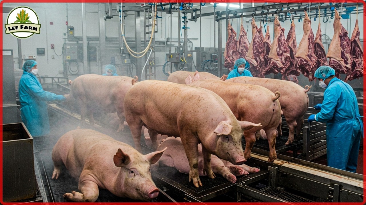 Inside South Korea's Most Advanced Pork Factory: When Technology Feeds Millions!