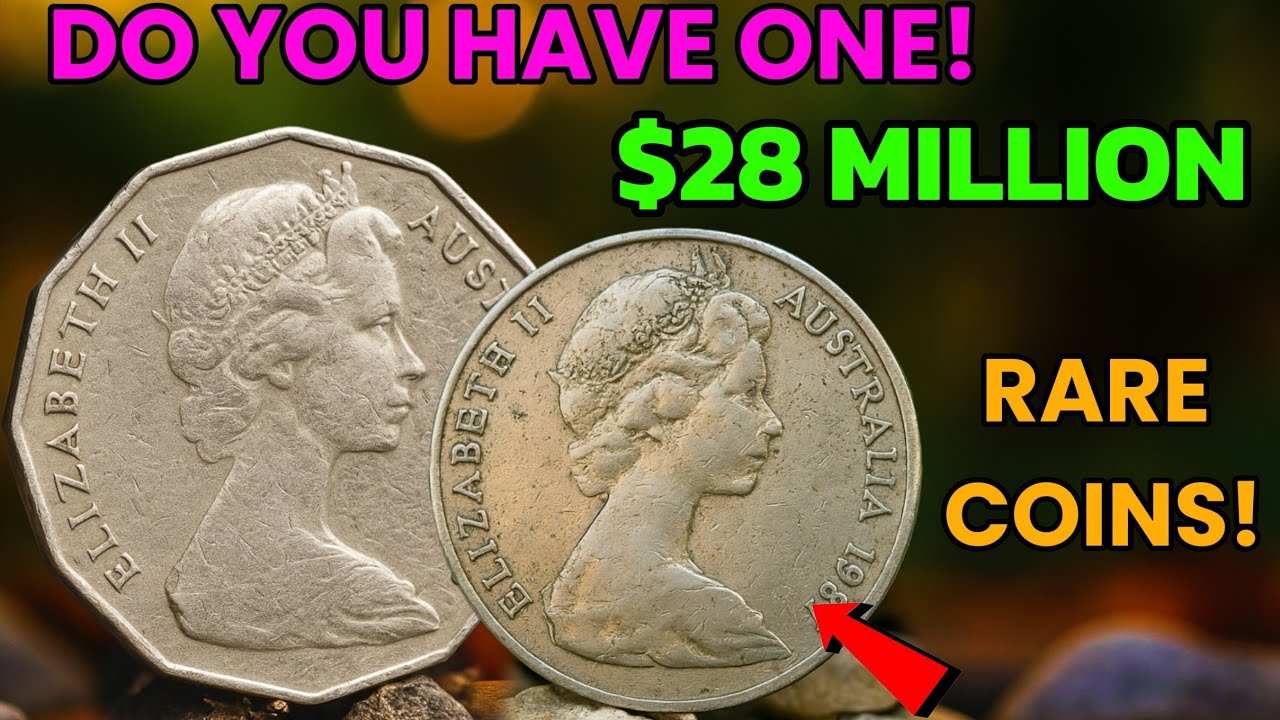 Rare Australian Coins! 1981 20 Cent vs 1983 50 Cent &ndash; Worth Big Money!