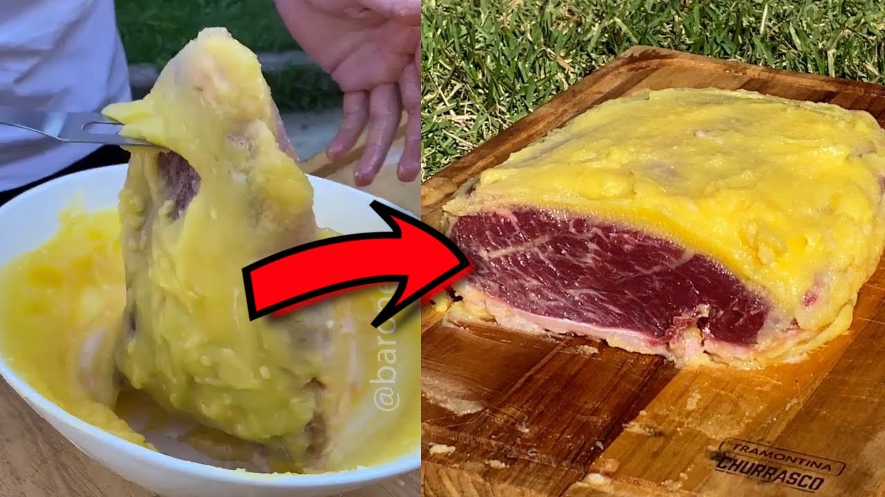ELE FEZ A LENDÁRIA PICANHA NA CROSTA DE MANTEIGA 🤤