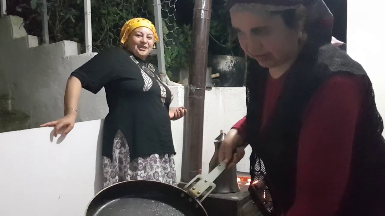 KUZİNİDE HAMSİ PİŞİRDİK