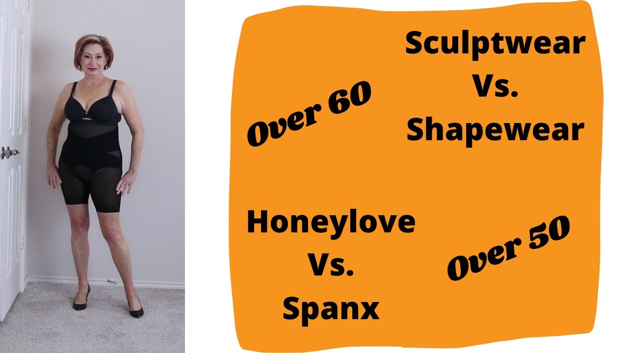 SHAPEWEAR FOR MATURE WOMEN | Spanx VS Honeylove | Try On | A Slimmer You