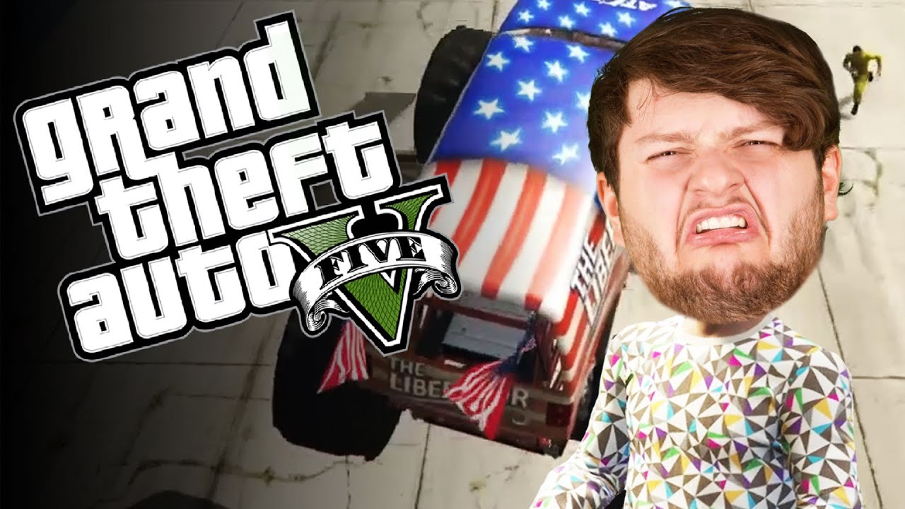 GTA 5 PC Online Funny Moments - SNIPING MONSTER TRUCKS?! (Custom Games)