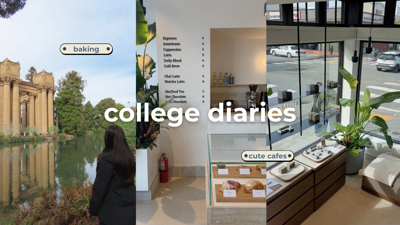 UC BERKELEY VLOG 🥐 | realistic college week in my life, sf day trip, productivity and hobbies