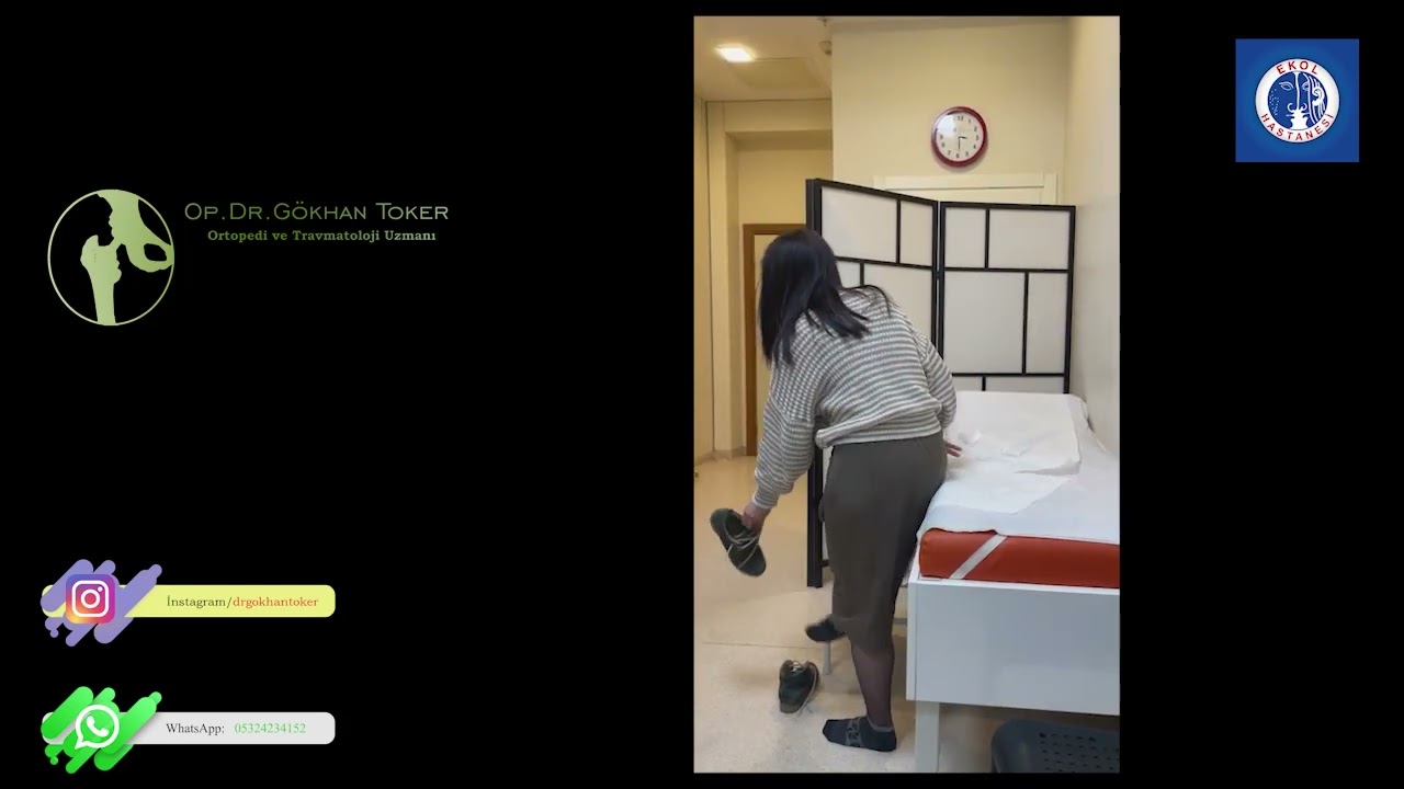 Dr. Gökhan Toker - Total Kalça Protezi  Kendi başına ayakkabı giyebilmek ne kadar önemliymiş.