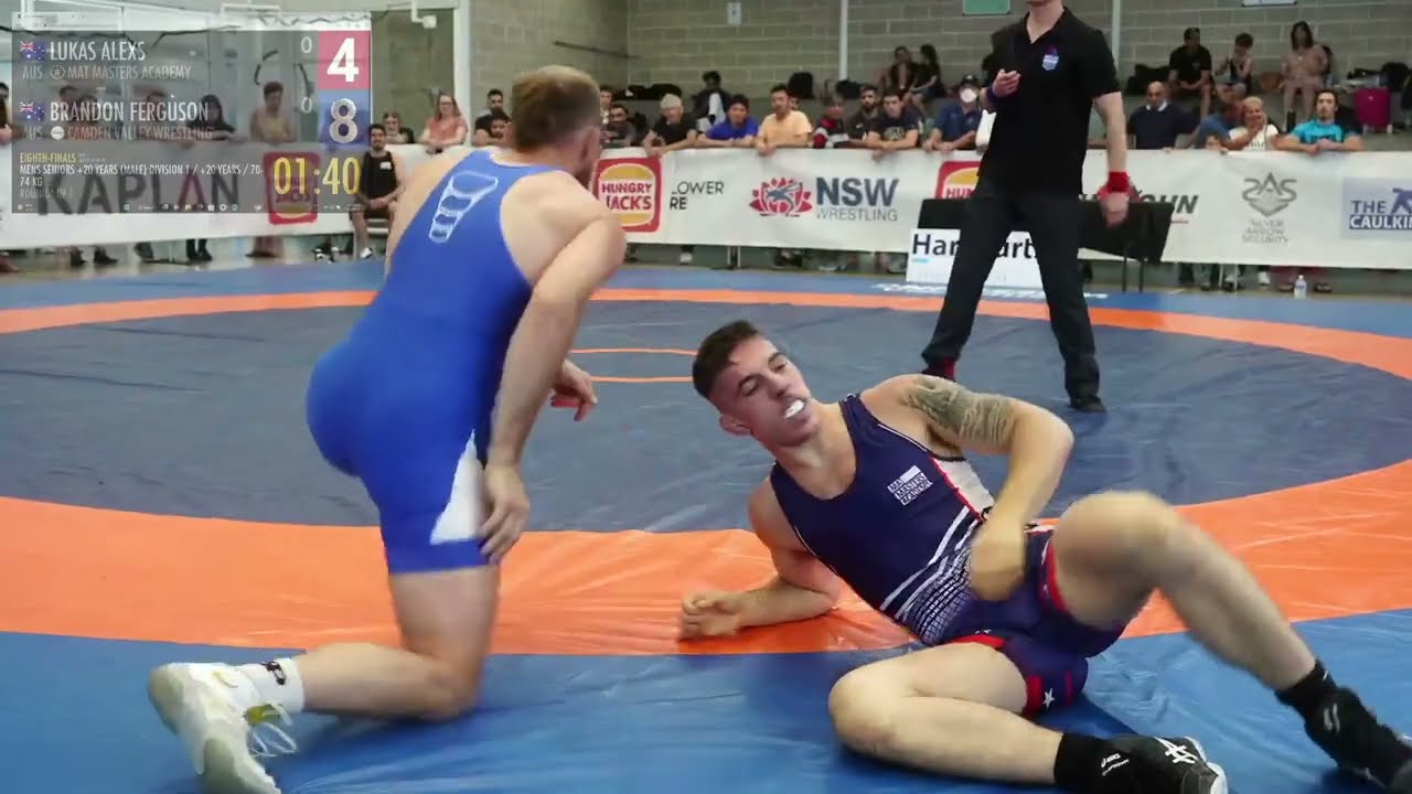 LUKAS ALEXS vs BRANDON FERGUSON - Wrestling Super Series 3 - November 2022 - Freestyle Wrestling