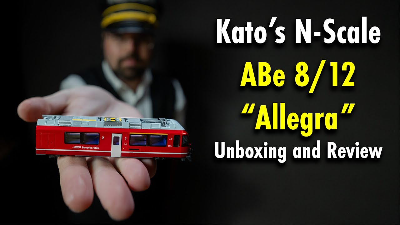 Kato's N-Scale Rhaetian Railway ABe 8/12 Allegra Review