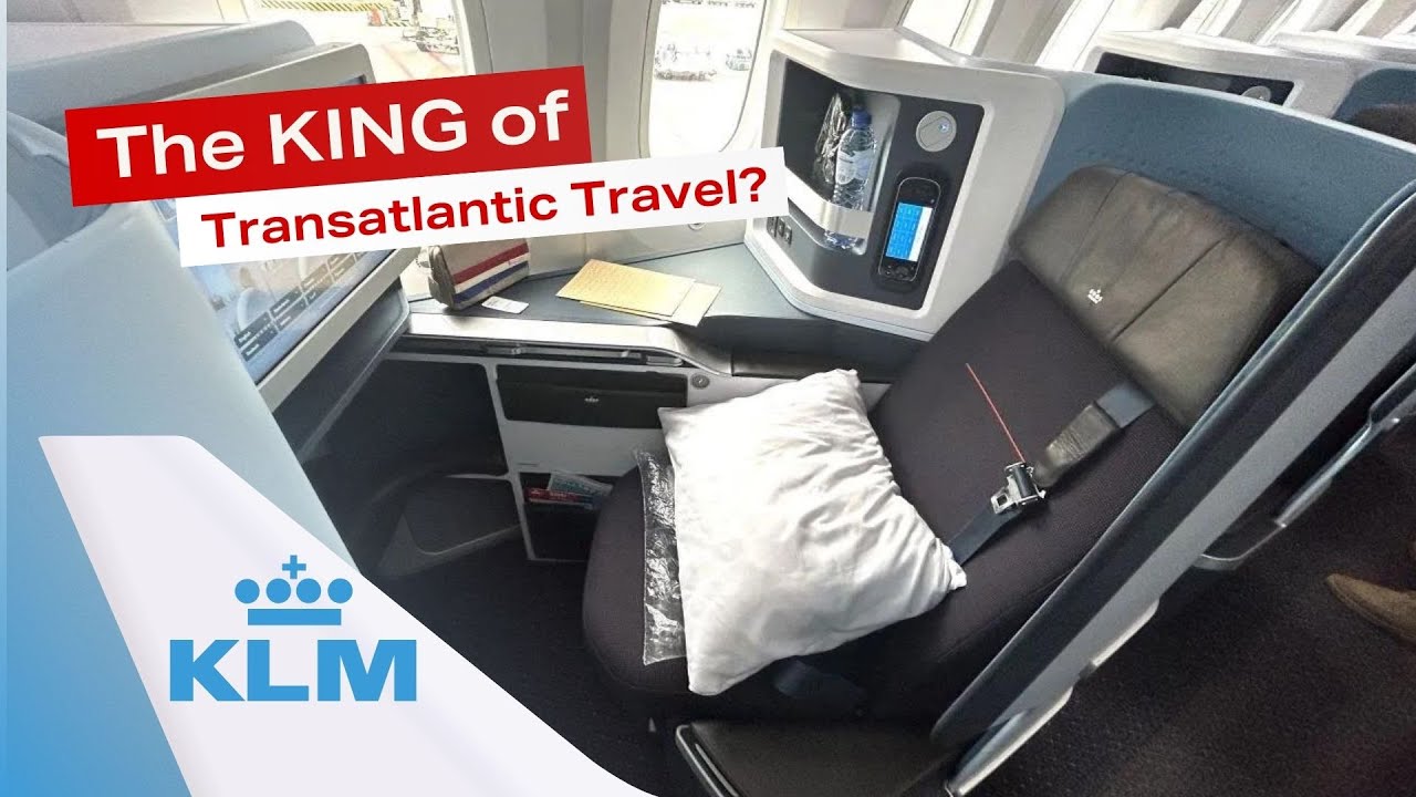 Бизнес-класс EPIC 787-9 авиакомпании KLM: комфорт, изысканность и типично голландский стиль 🇳🇱