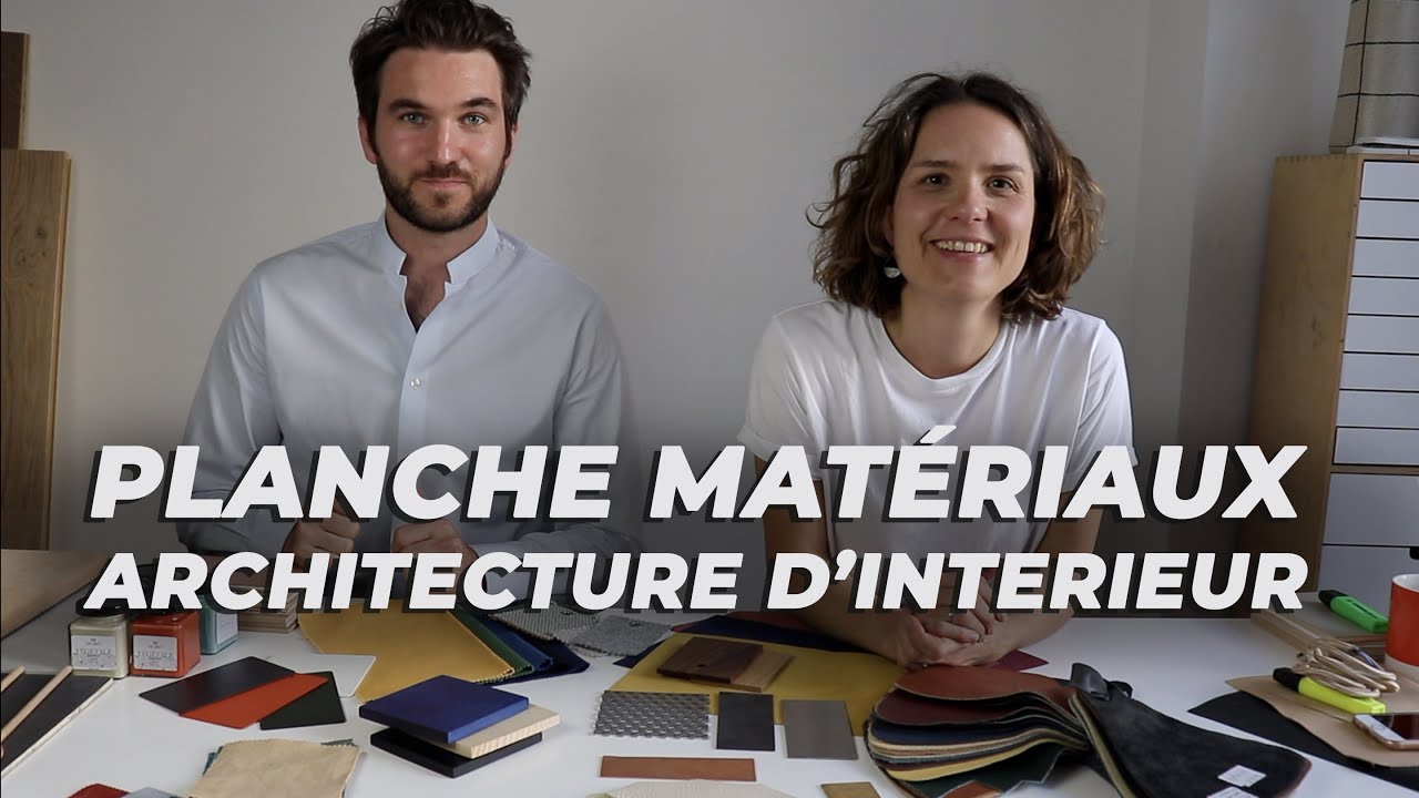 Comment cr&eacute;er une planche mat&eacute;riaux - Architecture d'int&eacute;rieur