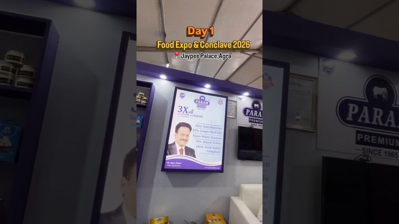 day 1 food Expo and conclave 2026 Agra