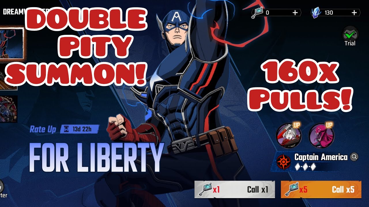 Marvel Mystic Mayhem - Captain America 160 DOUBLE PITY SUMMONS! Should You Pull!?