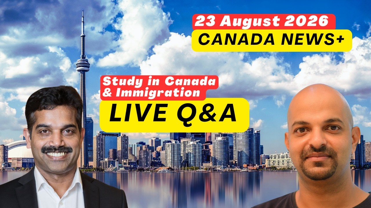 Live Q&A with  Jayesh Jacob RCIC|Canada Immigration|Student visa canada|PR|PNP