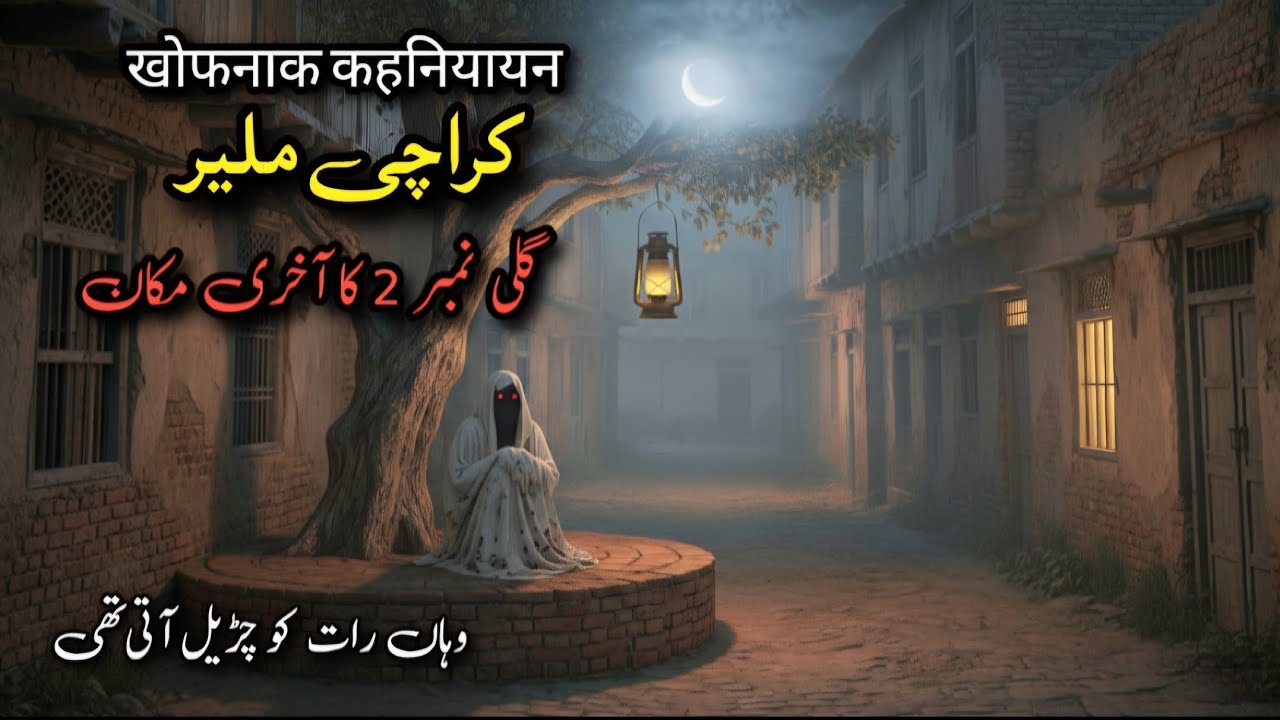 A Terrifying Scary Story Of Haunted House Of Karachi Mlir|Horror Stories Urdu|Sachi Khofnak Kahaniya