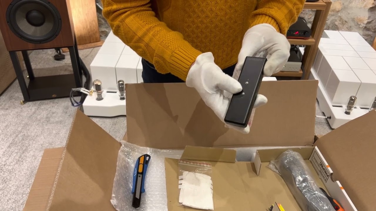 Riviera Audio Labs Headphone amplifier unboxing