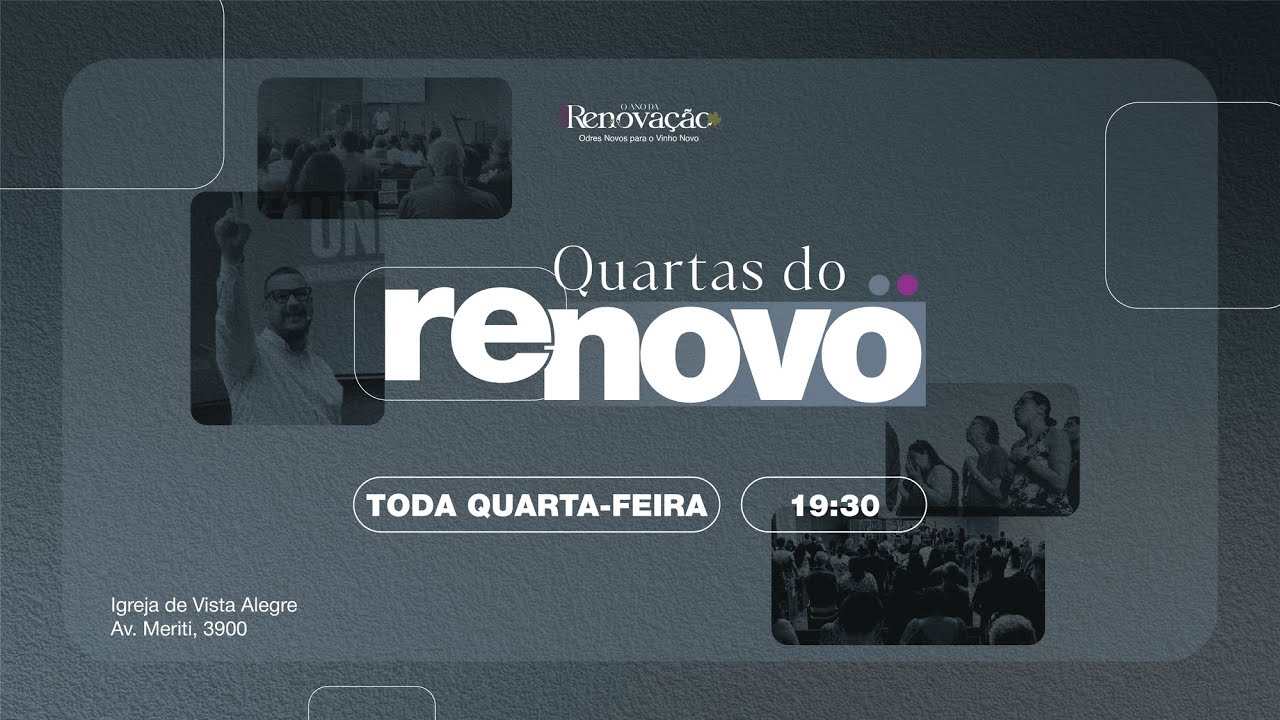 QUARTAS DO RENOVO  l Rodrigo Reis l 11/03/2026 #aovivo