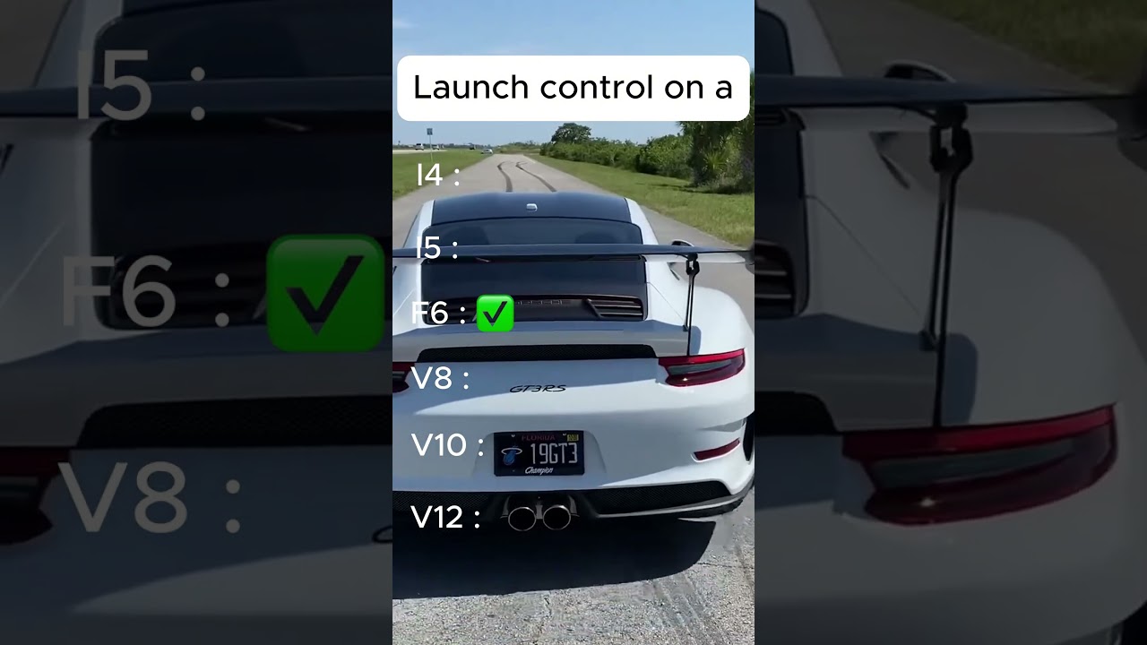 Launch control on different cars! #automobile #sounds #launchcontrol #supercars #fyp