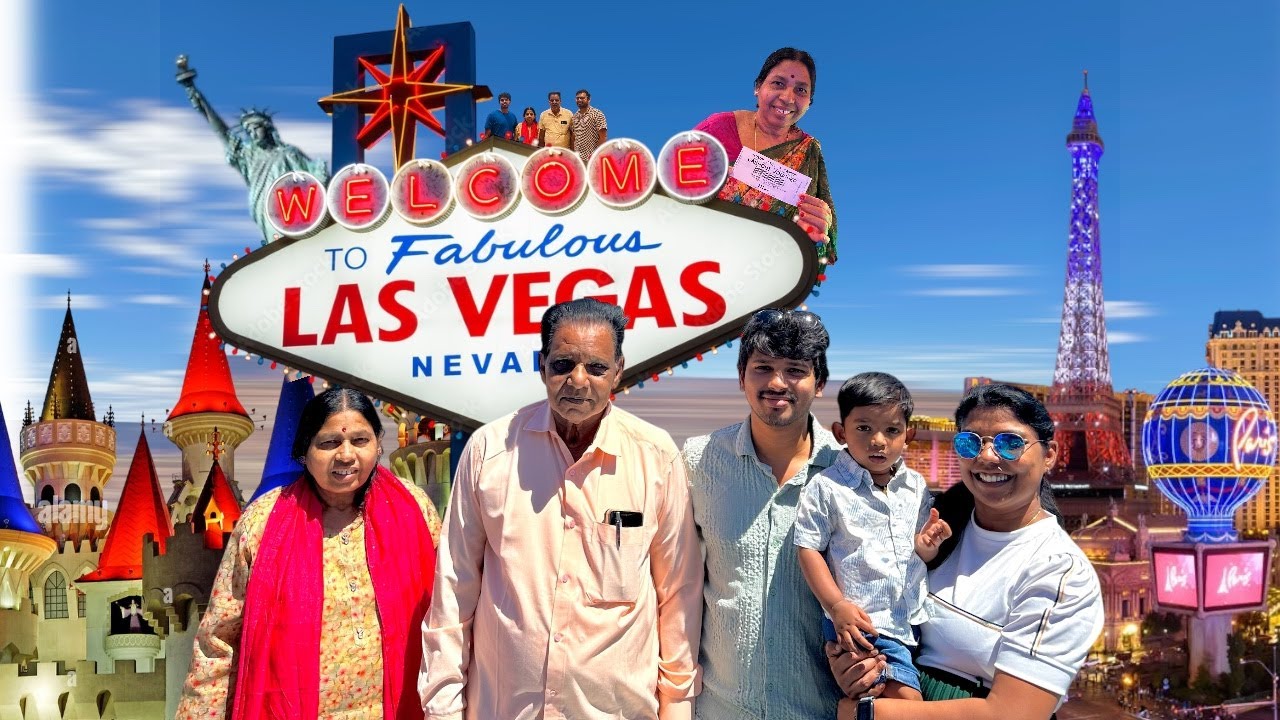 🤑🤑LAS Vegas Trip 🤩🤑🤑 | Casino| Skywalk| USA Telugu Vlogs| Valasadaari| Family Trip #usateluguvlogs